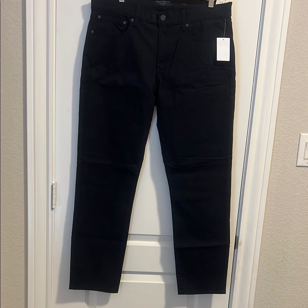 Men's Black chinos